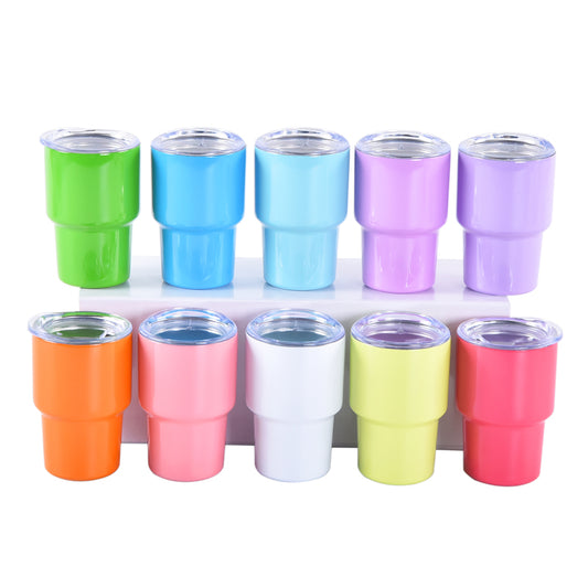 2oz mini tumbler shot glass blank sublimation