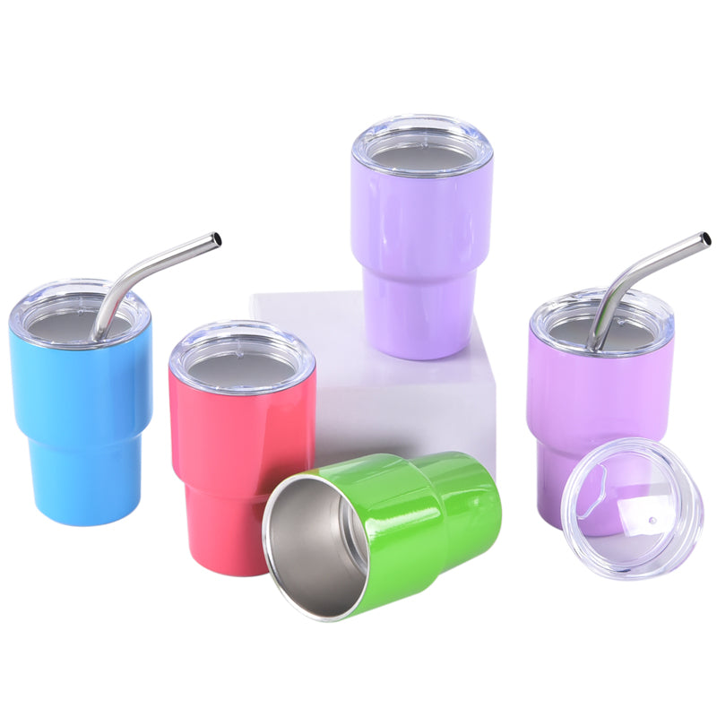 2oz mini tumbler shot glass blank sublimation