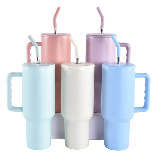 China Warehouse-40oz Macarone Color Car Stanley Cup