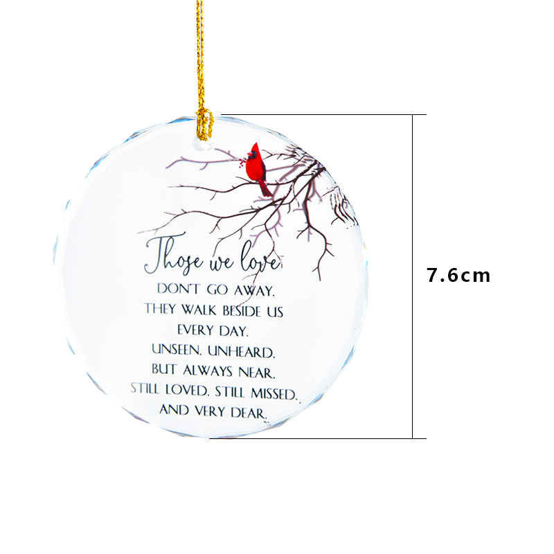 Custom Printed K5 Crystal Blank Cut Crystals Blanks Hanging Glass Ornaments for Christmas Ornaments Decoration
