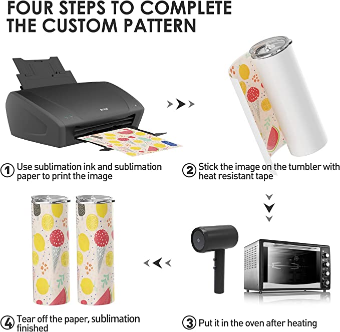 25pcs 30oz Sublimation Blanks Tumbler for Heat Press