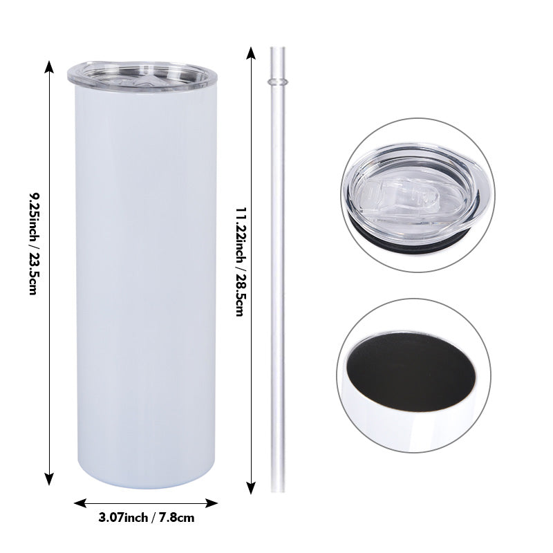 25pcs 30oz Sublimation Blanks Tumbler for Heat Press