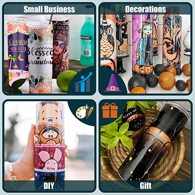 20oz Sublimation Tumbler | Plastic Straw | - SWSAGE