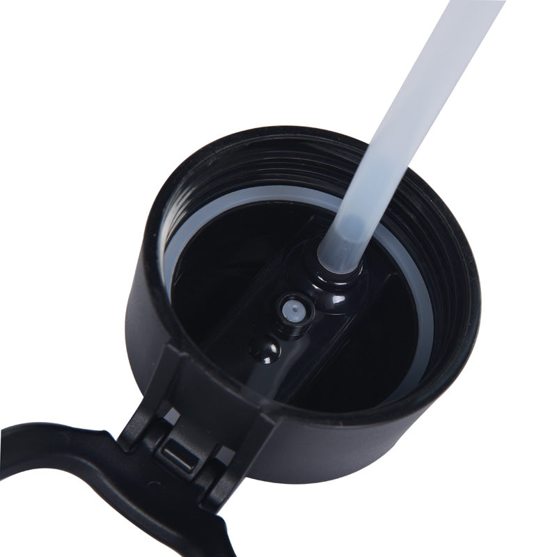 18oz double walled stainless steel Insulated Sports Water Bottle with Spout Lids and Rotating Handle