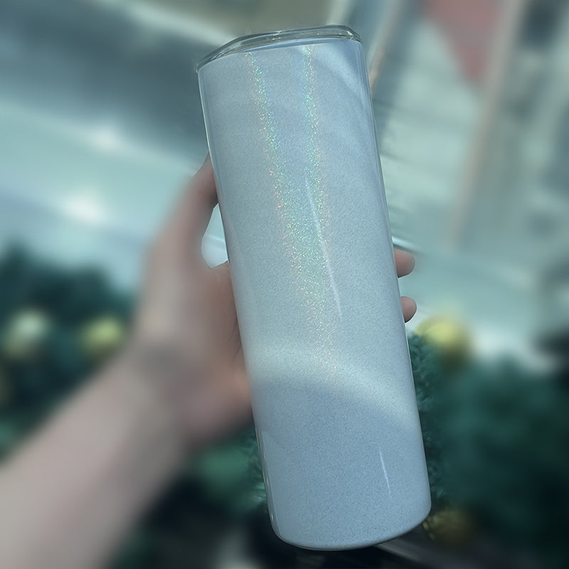 China warehouse-25pcs 20oz sublimation glitter tumbler