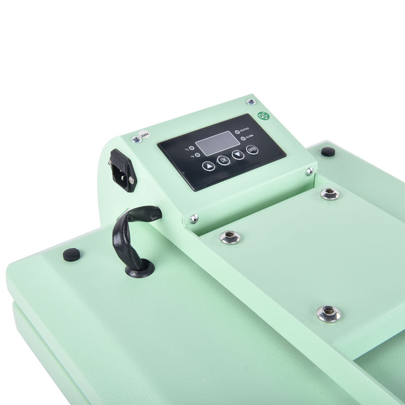 PRE-SALE 15x15 inch T-shirts Heat Press Machines | Light Green | | 1200W 110v | - swssub