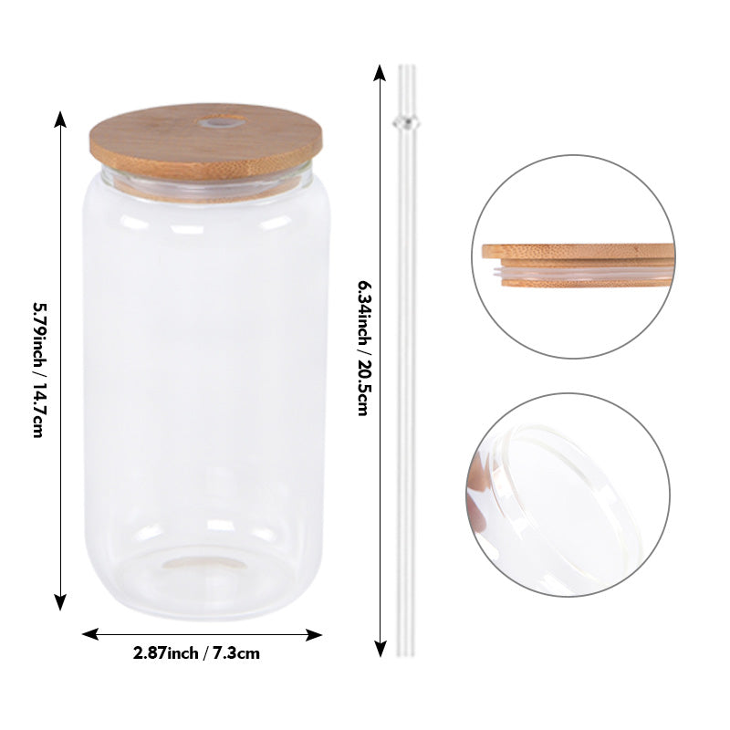 US WAREHOUSE Sublimation Glass Tumblers In Bulk Cheap With Handle, Wooden  Lid, And Straw 32oz And 40oz Sizes Available Perfect Summer Drinkware Mason  Jar Juice Cup Z11 From Hc_network005, $110.56